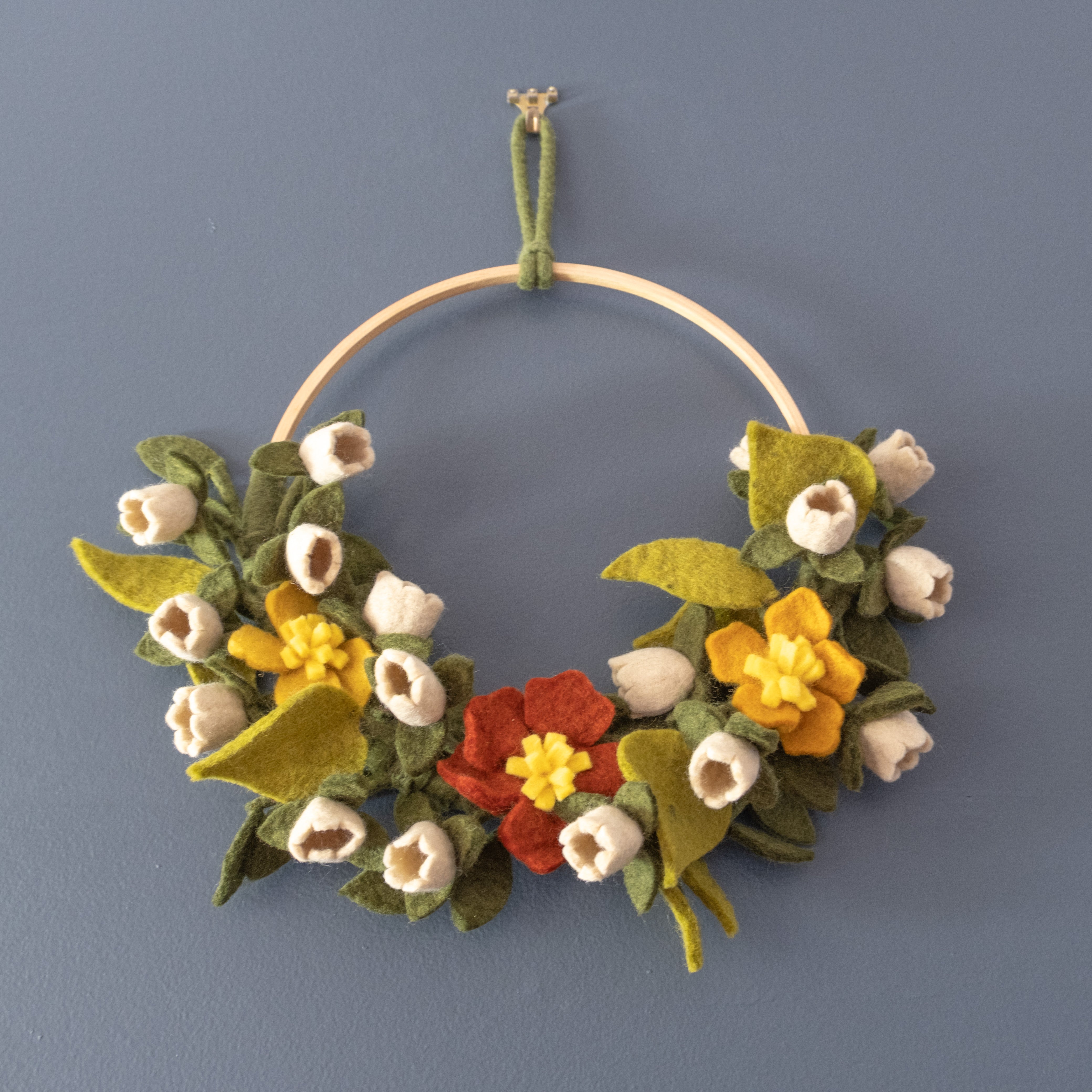 Harvest Half Wreath