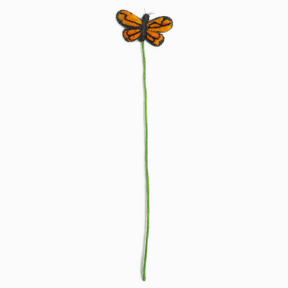 Handmade, fair trade butterfly stem on a white background | Global Goods Partners