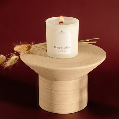 Cedar & Amber Candles