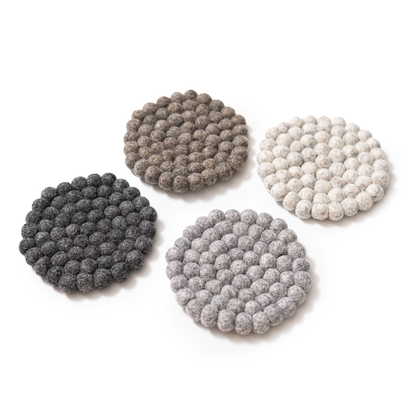 Felt Coasters Set of 4