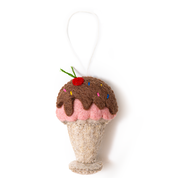 Felt Sweet Treat Ornaments