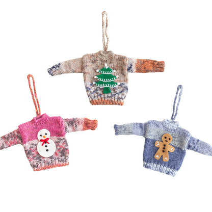 Knit Sweater Ornament