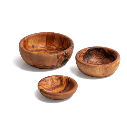 Olive Wood Nesting Bowls