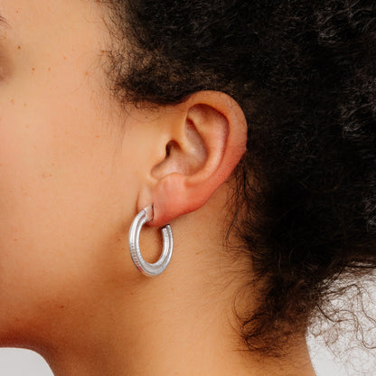 Solar Hoop Earrings