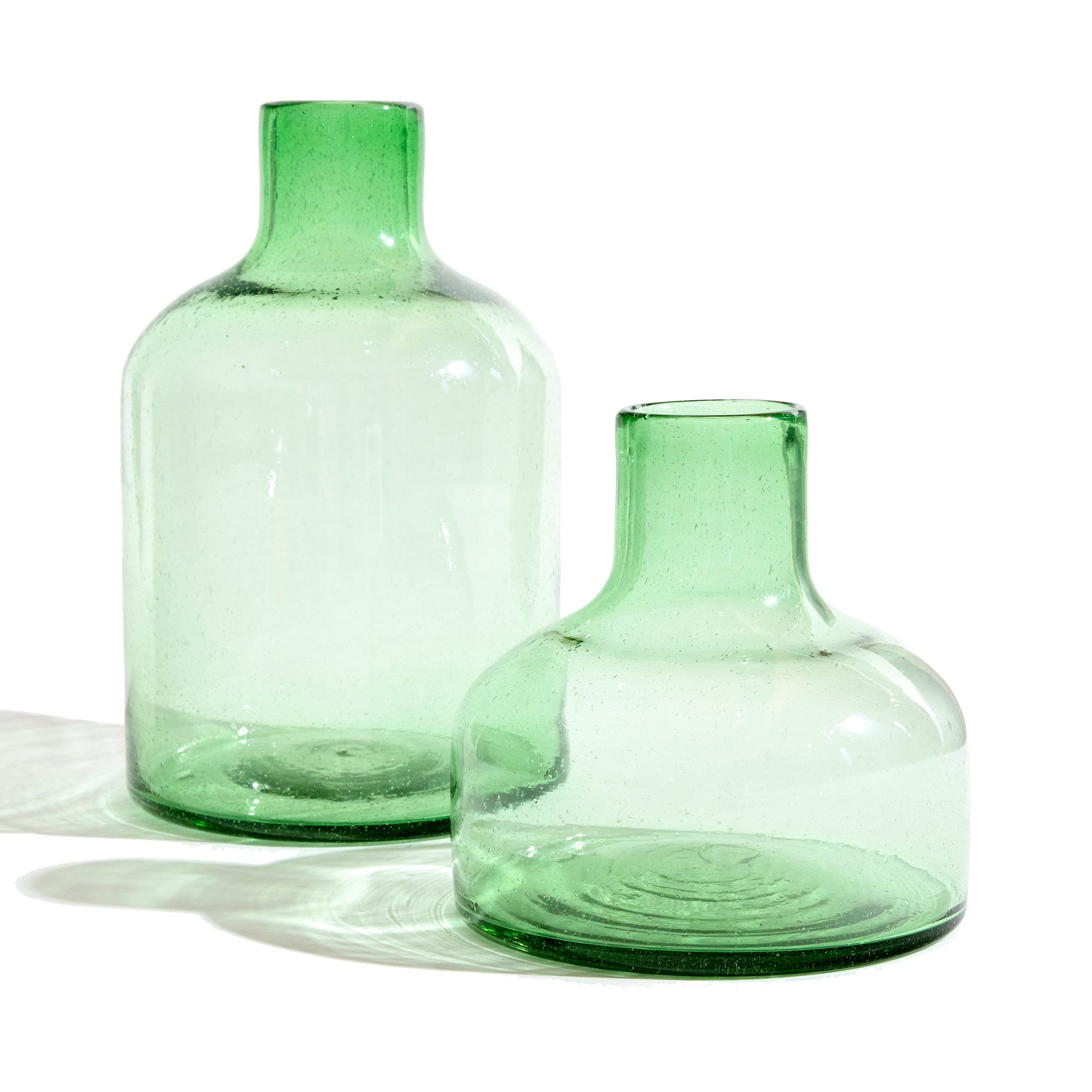 Verde Tall Glass Vase