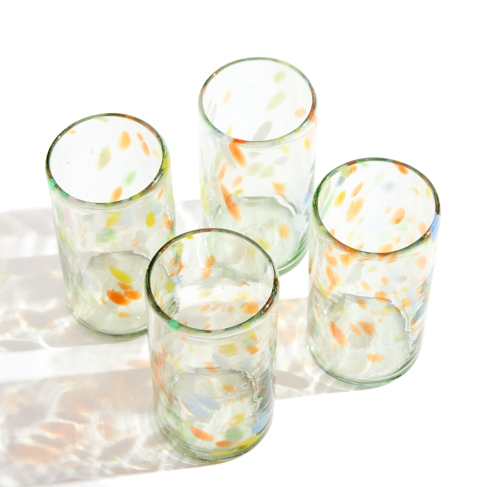 Confetti Glass Tumbler