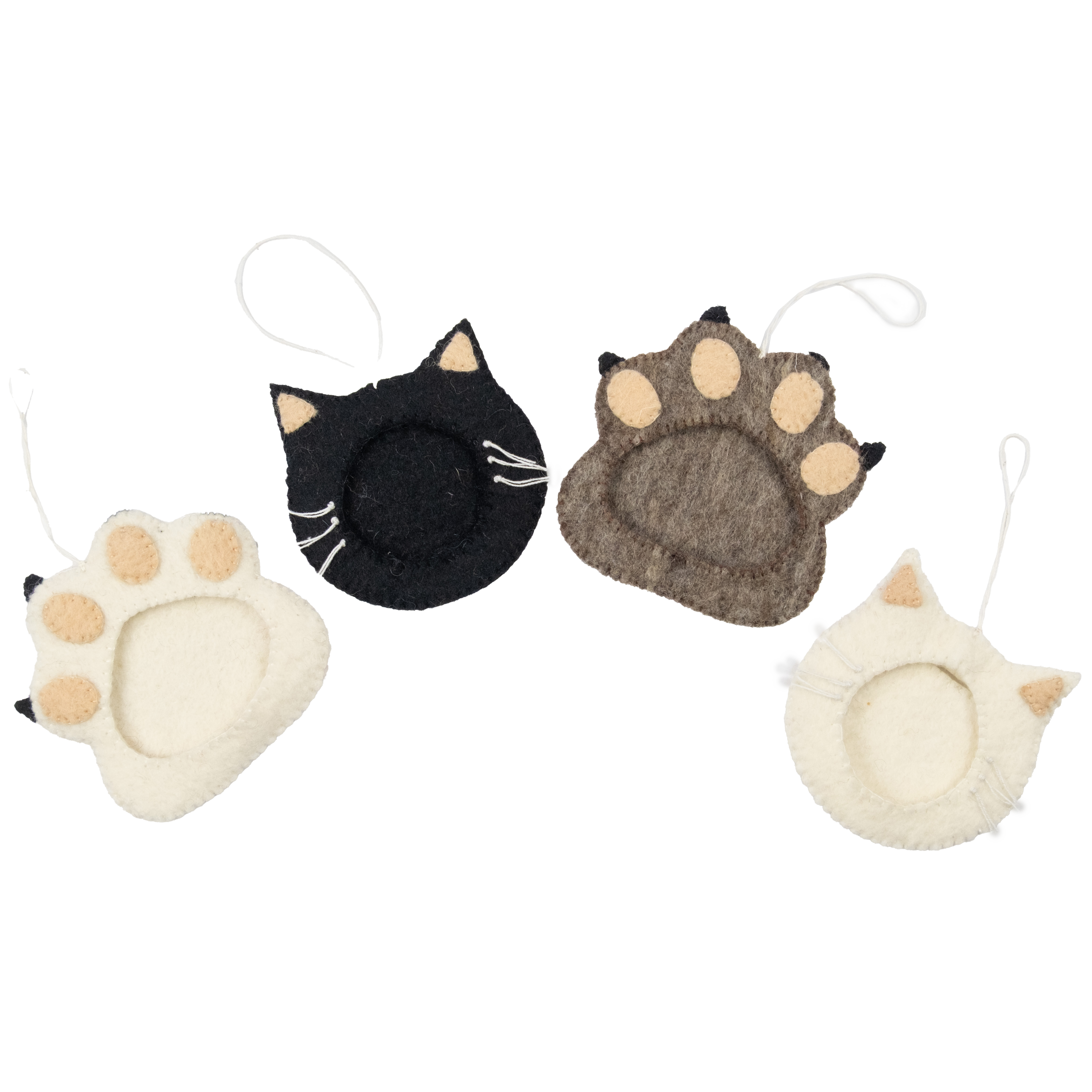 Felt Cat Frame Ornament