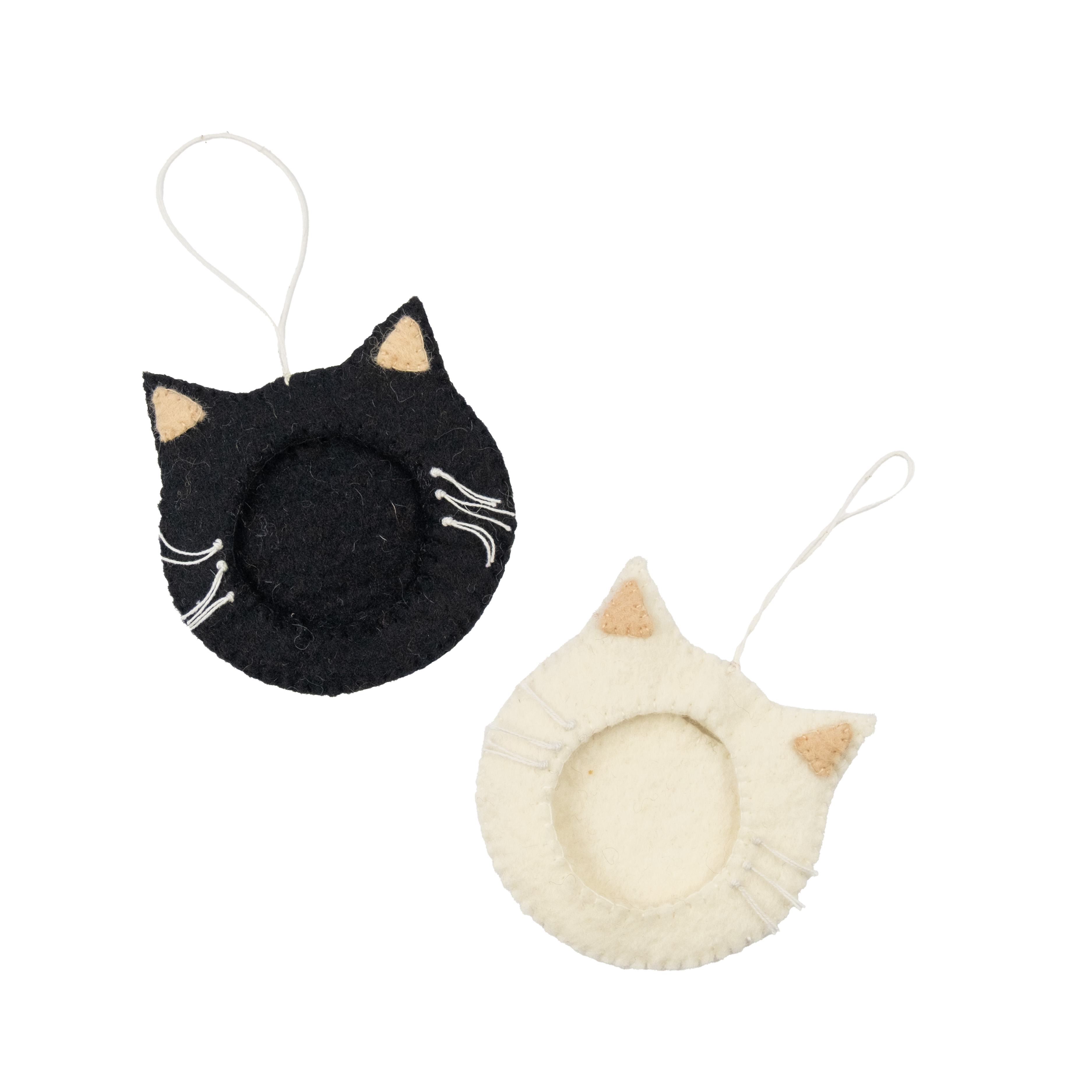 Felt Cat Frame Ornament