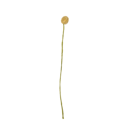 Beaded Craspedia Accent Stem