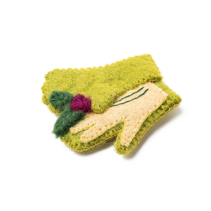 Felt Garden Ornaments - Set of 5