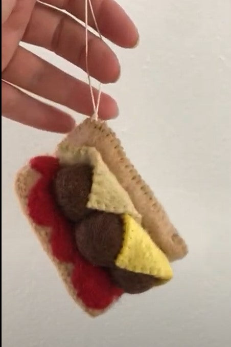 Felt Sandwich Ornament