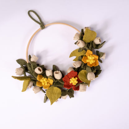 Harvest Half Wreath
