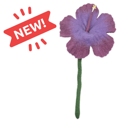 Felt Hibiscus Flower