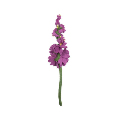 Purple Felt Crepe Myrtle Flower stem