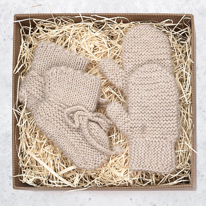 Alpaca Bunny Baby Booties
