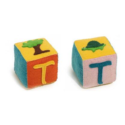 Felt Alphabet Blocks