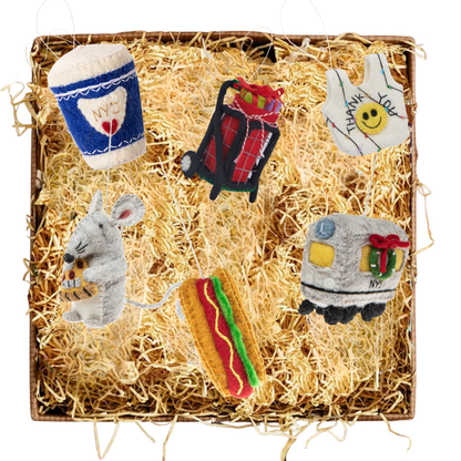 The NYC Local Ornament Set