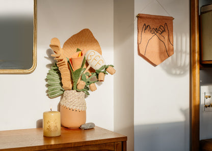 Felt Love Letter Stem BFF | Global Goods Partners