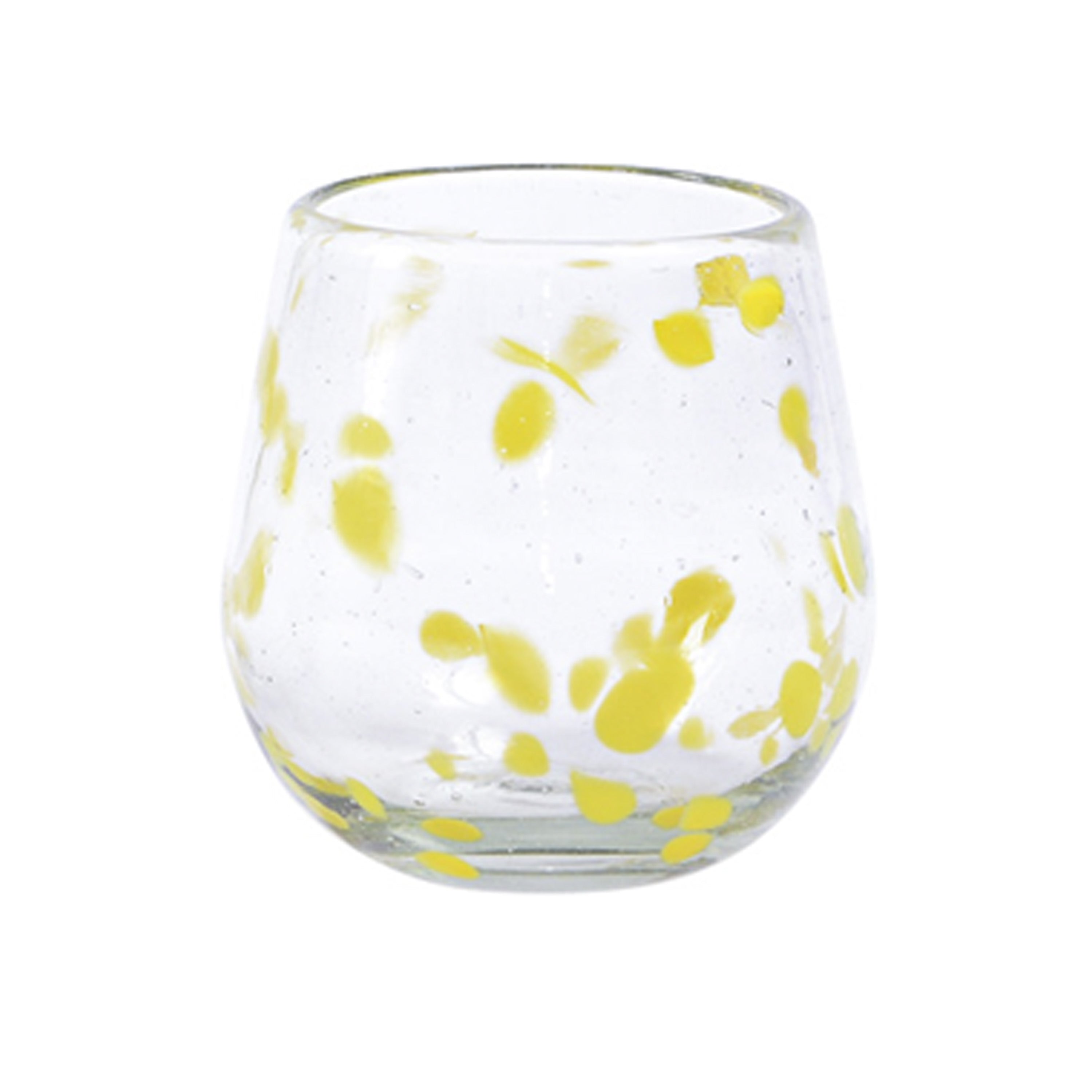 Speckled Round Glass