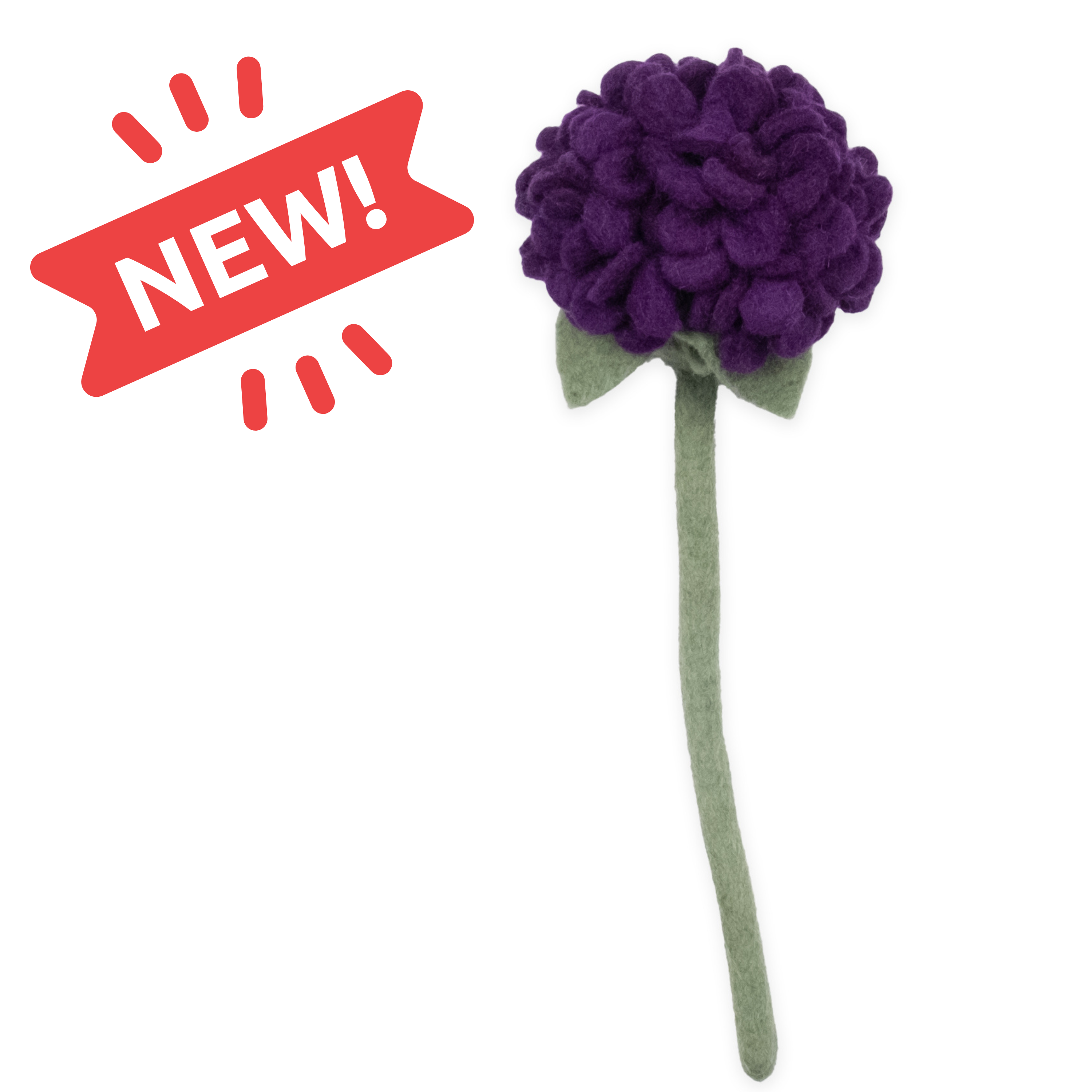 Felt Hydrangea Flower