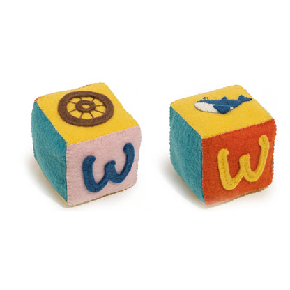 Felt Alphabet Blocks