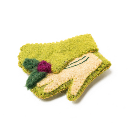 Felt Garden Ornaments Garden Gloves  Global Goods Partners