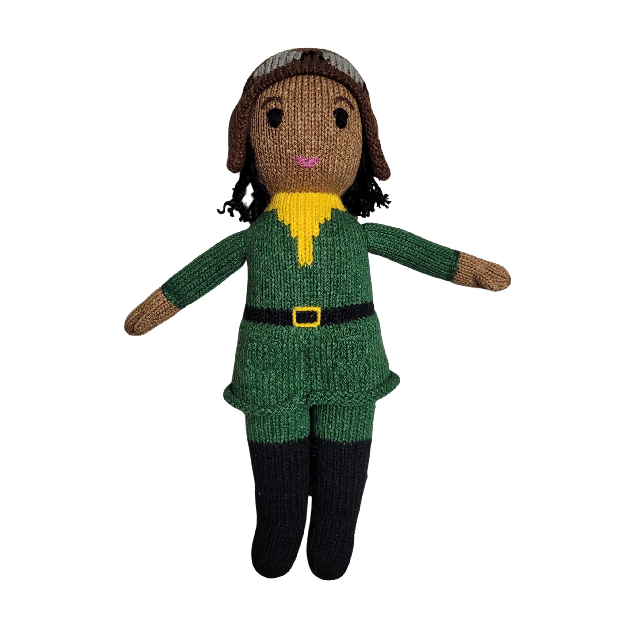 Knit Bessie Coleman Doll