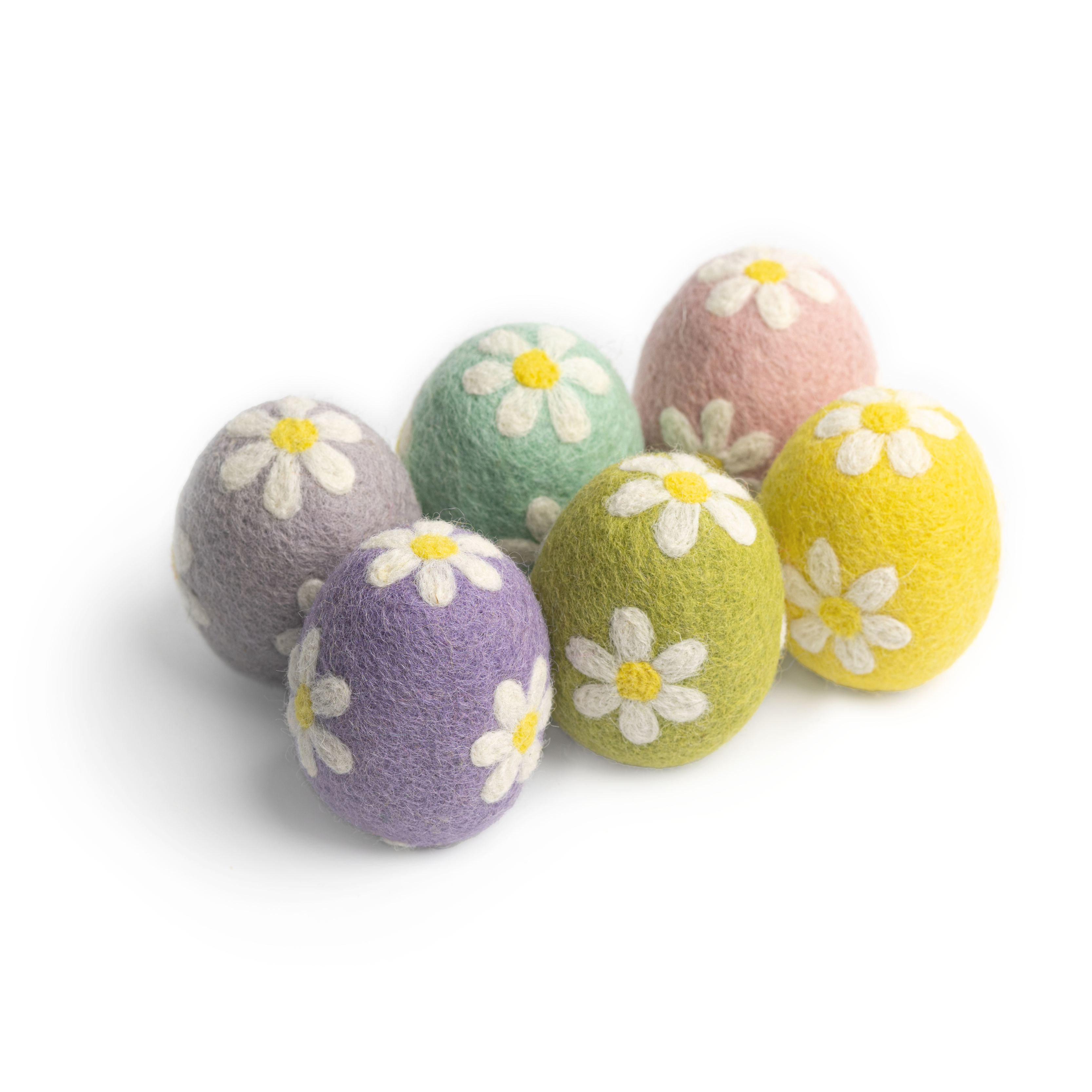 Felt Floral Easter Egg