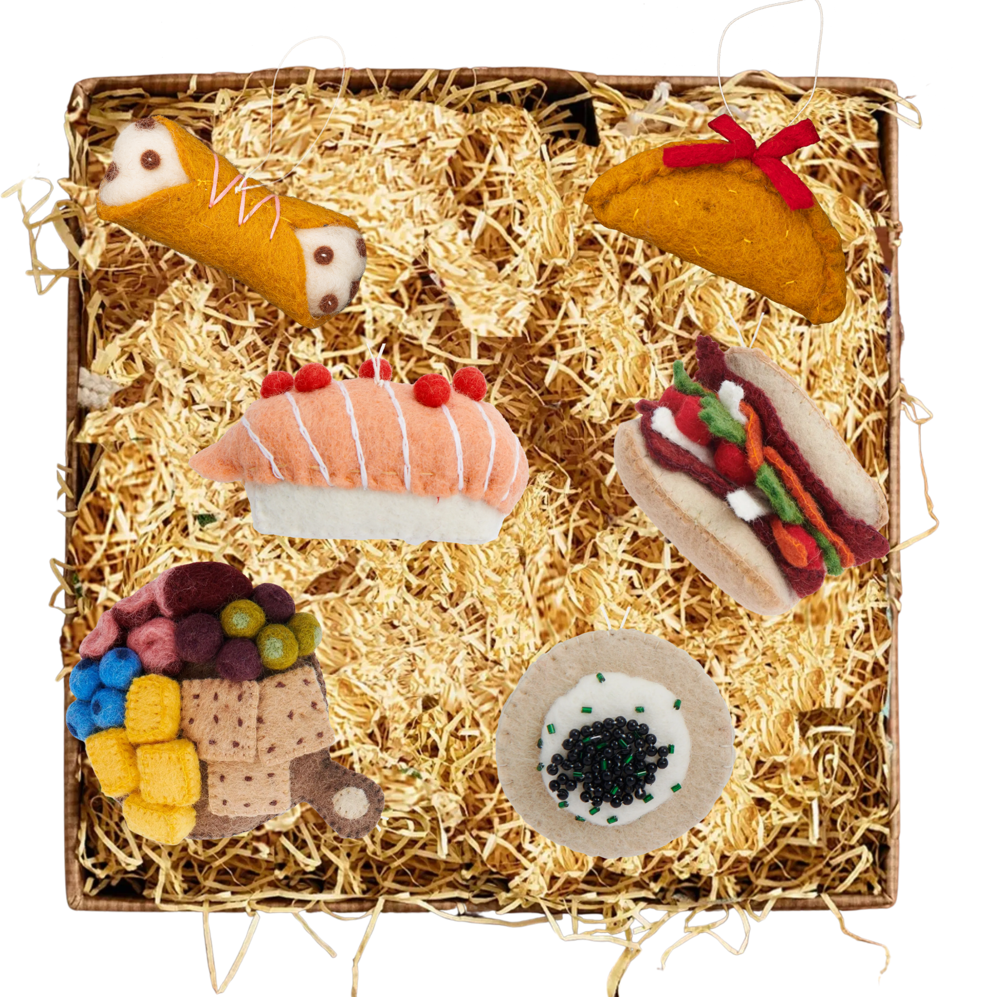 Foodie Ornament Gift Set