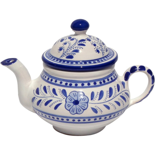 Hand-Painted Teapot with Lid