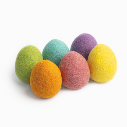 Felt Solid Easter Eggs