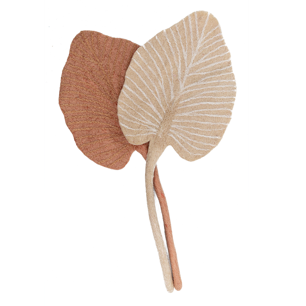 Felt Palm Leaf