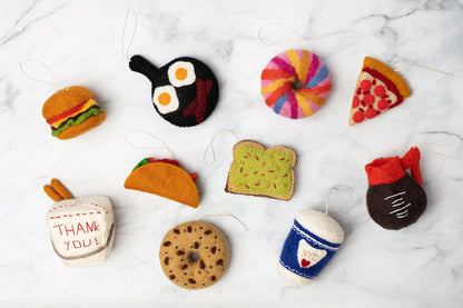 Felt Everything Bagel Ornament