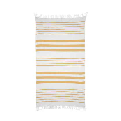 Striped Cotton Beach & Bath Towel