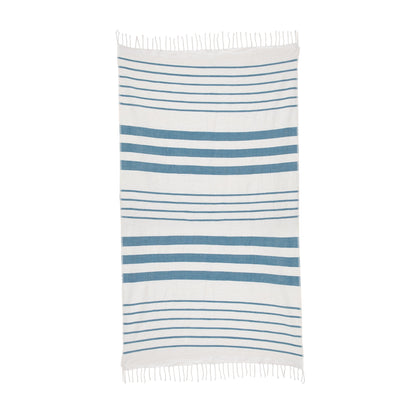 Striped Cotton Beach & Bath Towel