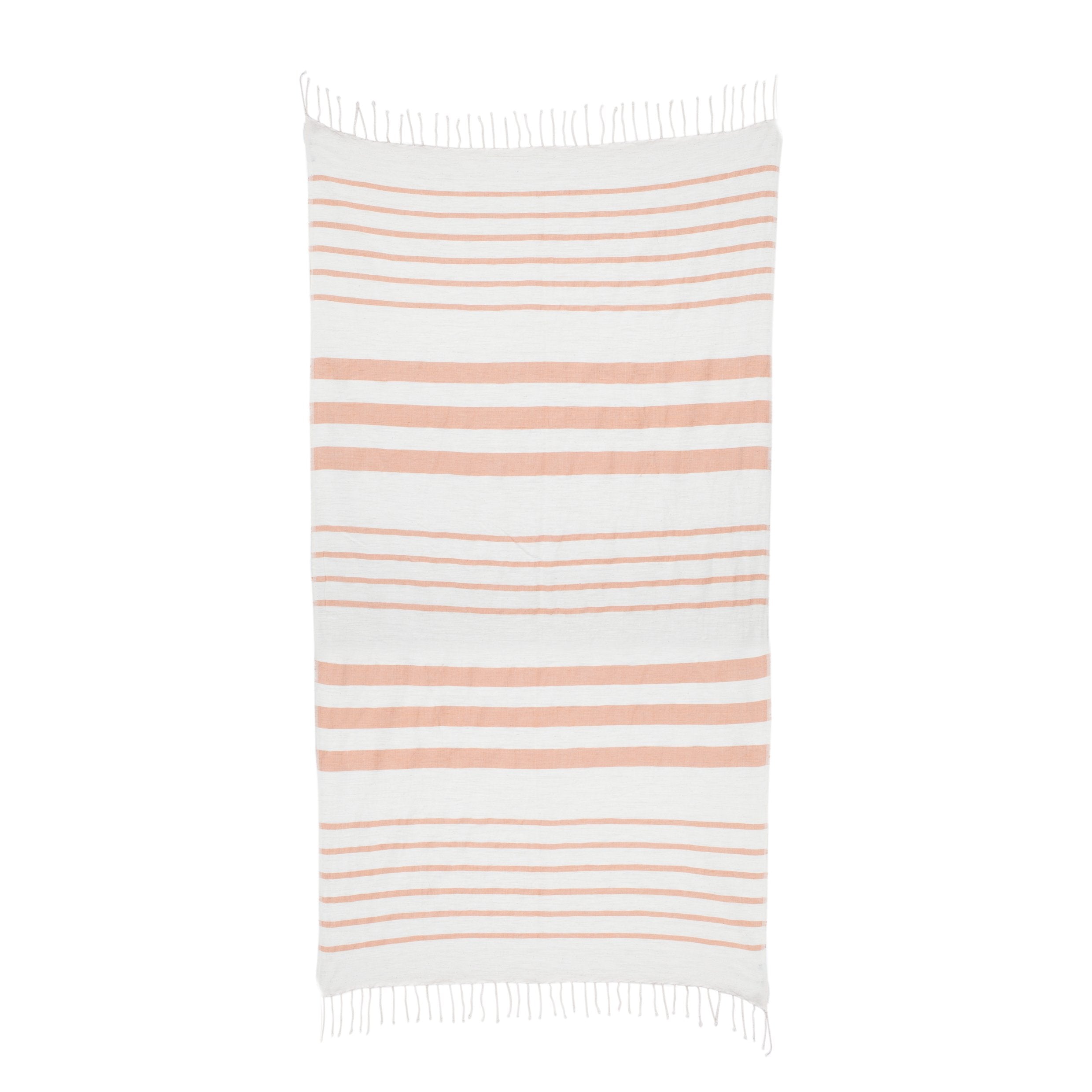 Striped Cotton Beach & Bath Towel