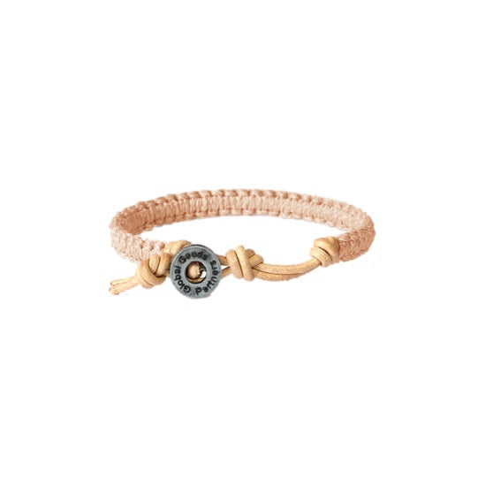 Global Goods Partners | Guatemala Waxed Polyester Cotton Brass Bead Leather Bracelets Education Give Back Grant Program Canal Street Market White Navy Grey Blush Pink Dark Blue Empower Women Artisans Central America Handmade Fair Trade