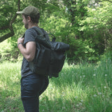SAMPLE SALE: Recycled Tire & Vinyl Backpack