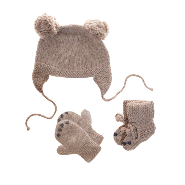 Baby Bear Knit Set