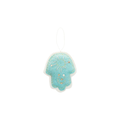 Felt Hamsa Hand Ornament