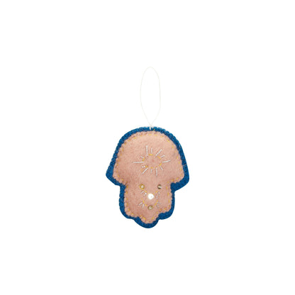 Felt Hamsa Hand Ornament