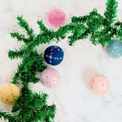 Felt Bauble Ornaments