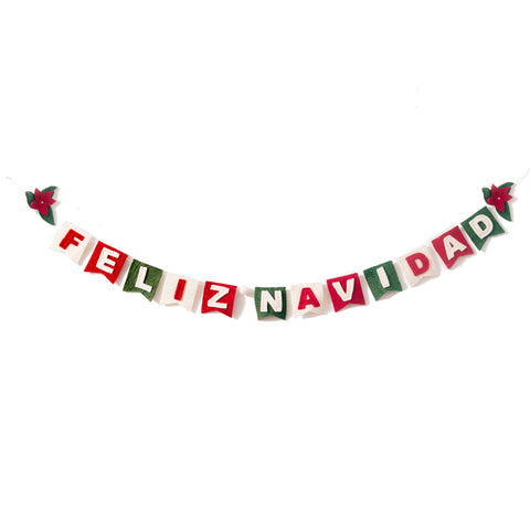 Feliz Navidad Garland