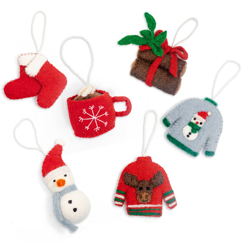 Cozy Winter Ornaments