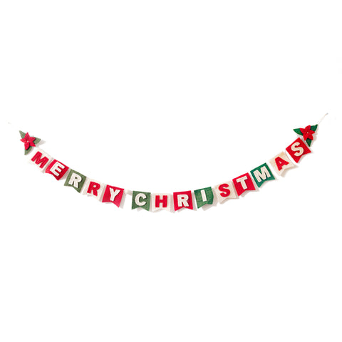 Merry Christmas Garland