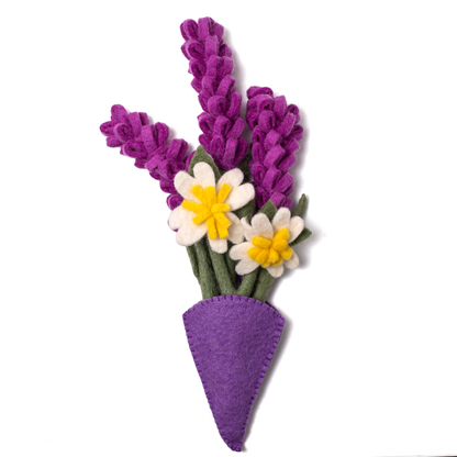 Mini Felt Hanging Bouquets