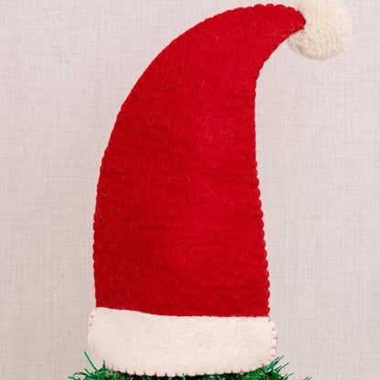 Felt Santa Hat Tree Topper