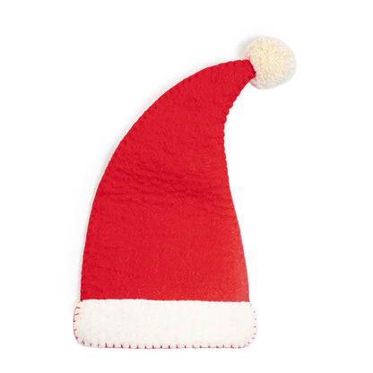 Felt Santa Hat Tree Topper