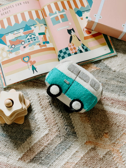 Felt Hippie Van Toy