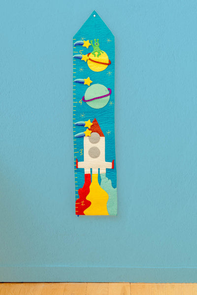 Felt Outer Space Growth Chart